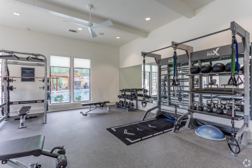 Modern Fitness Center at Ansley Park Apartments, North Carolina, 28412