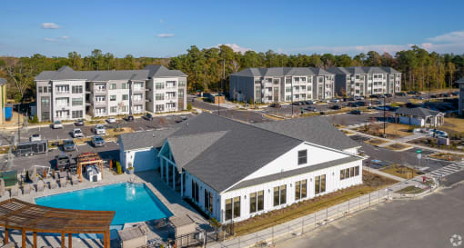Aerial View Of Property at Ansley Park Apartments, North Carolina, 28412