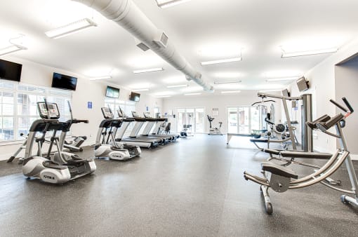 Two Level Fitness Center  at Century Autumn Wood Apartments, Murfreesboro, 3712