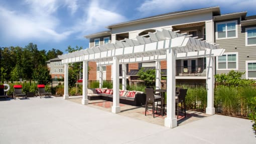 Outdoor Lounge at Century Park Place Apartments, Morrisville