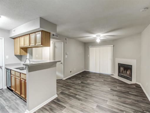 Kitchen Unit at The Hub at 934 Apartments, Georgia, 30349