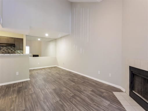 Fireplace at The Hub at 934 Apartments, Georgia