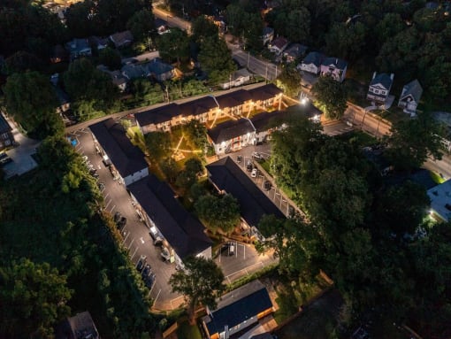 Aerial view at The Oasis on Cascade, Atlanta