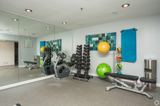 Fitness Center at SoCO Apartments at Vinings, Smyrna