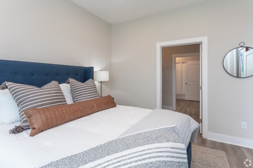 Large Comfortable Bedrooms With Closetat Ansley Park Apartments, North Carolina, 28412