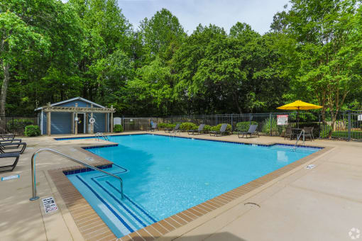 Pool at SoCO Apartments at Vinings, Georgia, 30080