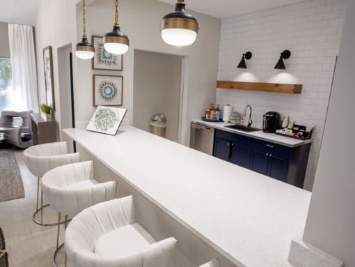 Community kitchen  at Avenues at Holcomb Bridge, Peachtree Corners, 30092