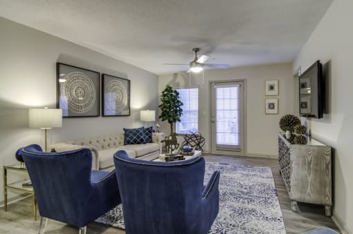 Modern Living Room at Hickory Falls, Villa Rica, GA