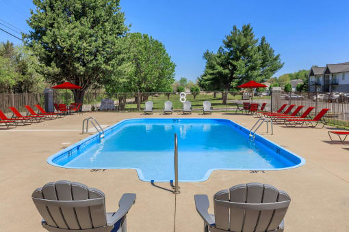 the swimming pool at the resort at glade at The Dylan, Murfreesboro, 37129