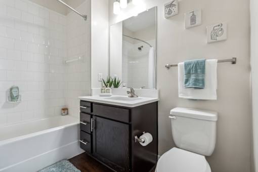 Bathroom With Bathtub at Century Hampton Roads, Virginia, 23435