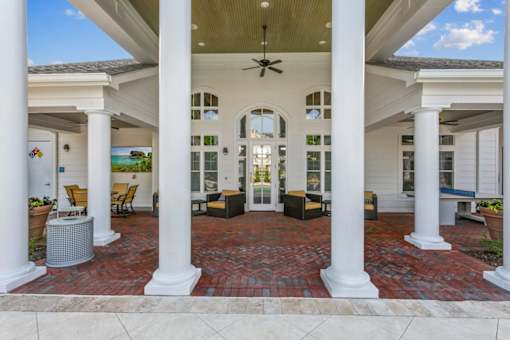 Covered Patio at Century Hampton Roads, Suffolk, VA 23435  