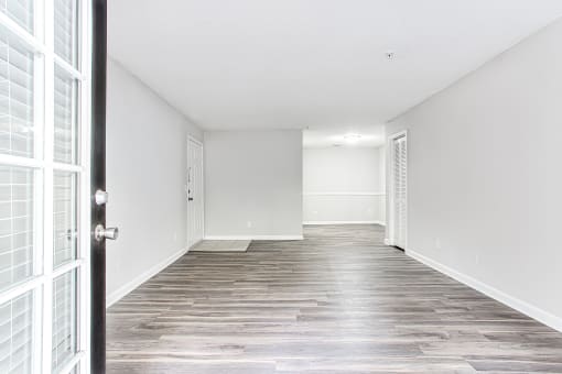 Wood-like flooring at Parkside at Sandy Springs Atlanta, GA