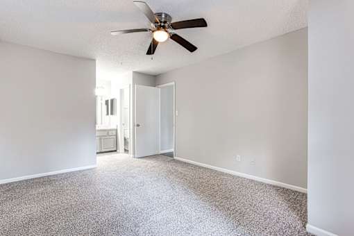Empty bedroom at Wildcreek Apartments, Clarkston