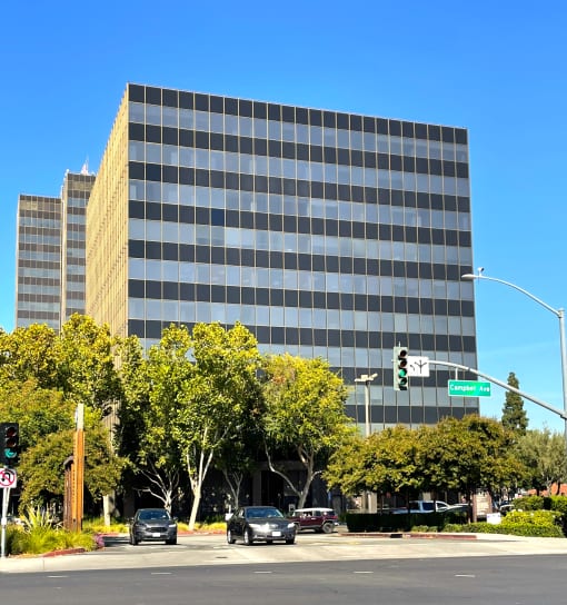A building with many windows