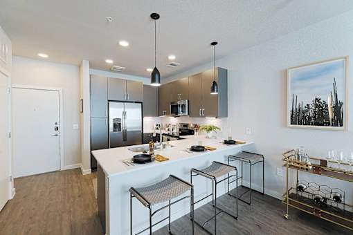 Kitchen at Lucent, Texas, 78754