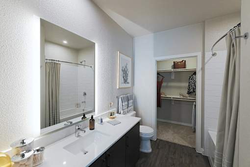 Bathroom at Lucent, Austin, 78754