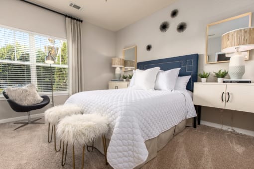Model Bedroom at Ansley Town Center, Georgia, 30809
