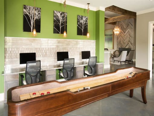 Tech & Game Room Area at Ansley at Roberts Lake, North Carolina, 28704