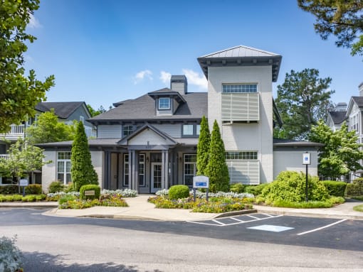 a picture of the front of a house with a parking lot in front of it at Arbors Harbor Town, Tennessee, 38103