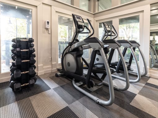 Fitness Center with Free Weights at Arbors Harbor Town, Tennessee, 38103