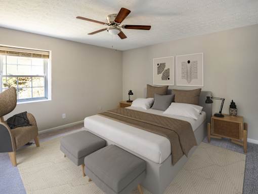 Bedroom at Arbors at Smyrna, Smyrna, GA