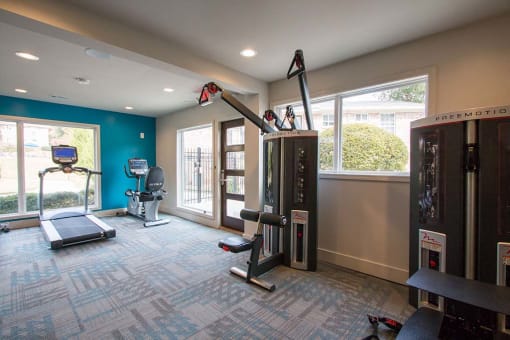 Gym at Artesian East Village, Atlanta, GA 30316