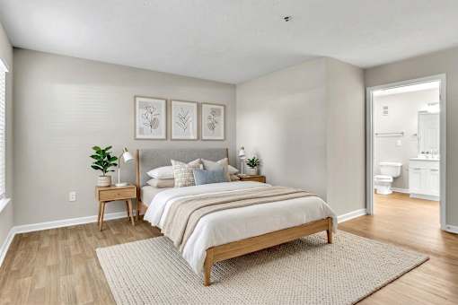 Primary Bedroom at Bridgewater Apartments, Georgia, 30096