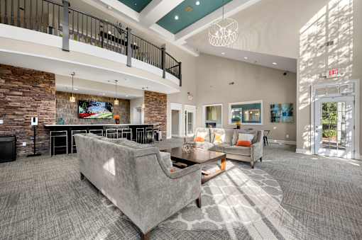 Community Lounge at Bridgewater Apartments, Duluth, GA