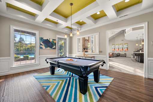 Pool Table at Bridgewater Apartments, Duluth