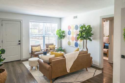 Modern Living Area  at Century Apartments, Memphis, TN