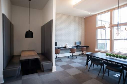 Business Lounge at City Place at Germantown Apartments, Memphis, 38125