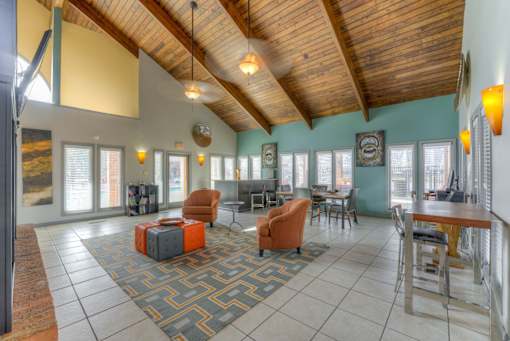 Living area at Cordova Creek Apartments, Cordova, TN, 38016