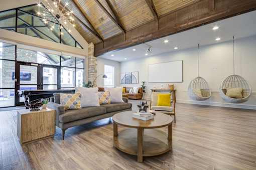 Modern Living Room at McKenzie Park Apartments, Little Rock, AR, 72223