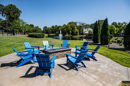 Outside Fire Pits Patio at Parc 1346, Tennessee