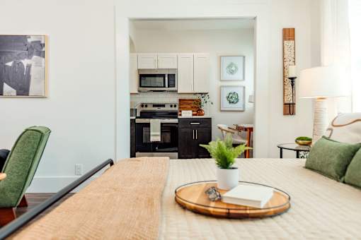 Modern Bedroom at Parkview Apartments, Memphis Tennessee
