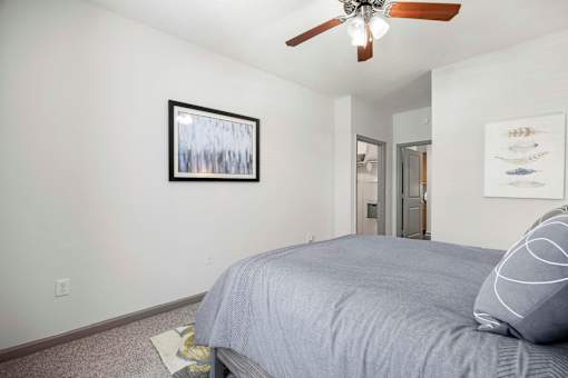 Cozy Bedroom at The Shallowford Apartments, Chattanooga