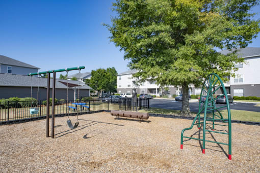 our apartments have a playground for your kids to play