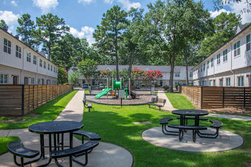 On Site Children's Playground at The Garden District Apartments, Germantown, TN