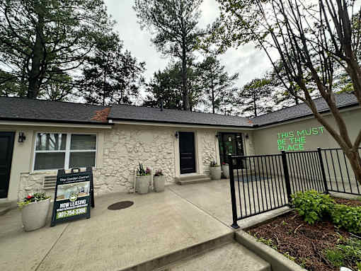Office Exterior at The Garden District Apartments, Germantown, 38138  
