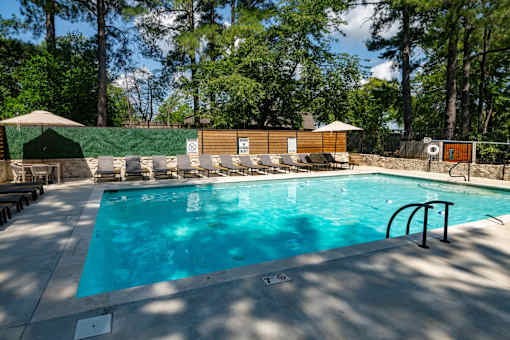 Outdoor Swimming Pool at The Garden District Apartments, Germantown, Tennessee