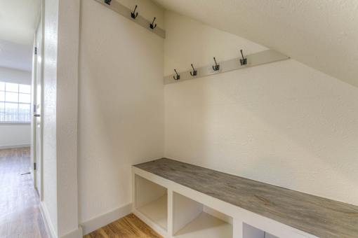 Mudroom at The Garden District Apartments, Germantown, TN  