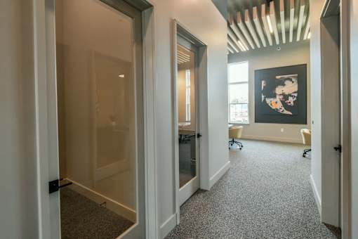 Coworking Area at Grays Creek Apartments, Cordova, Tennessee