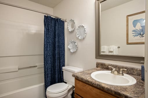 Luxurious Bathroom at Hampton Woods, Shawnee, Kansas