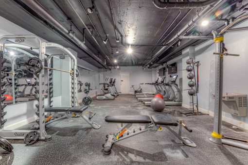 Fitness Center at Iris Luxury Apartments, Memphis  