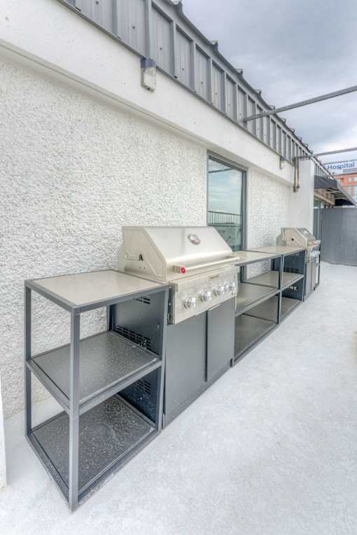 Grilling Area at Iris Luxury Apartments, Memphis, 38105  
