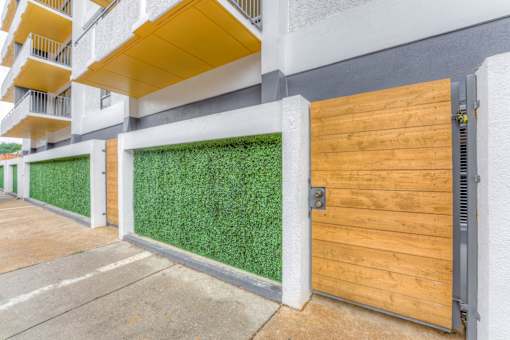 Exterior Patio Gates at Iris Luxury Apartments, Memphis, 38105  
