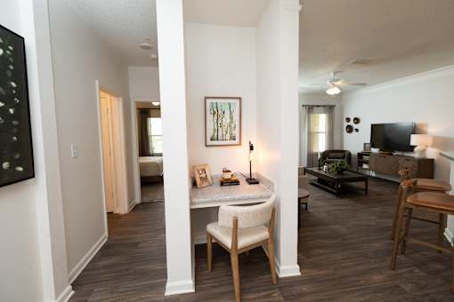 Built-in desk at Lakeside Villas Apartments, Hampton, 30228