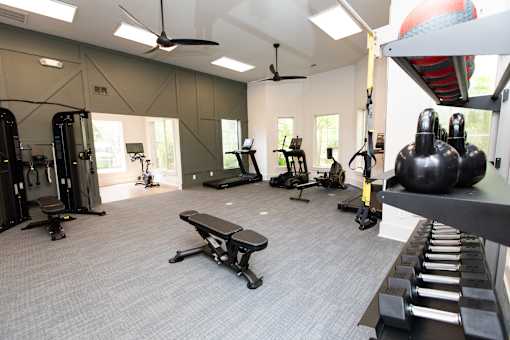 Gym at Lakeside Villas Apartments, Hampton, Georgia