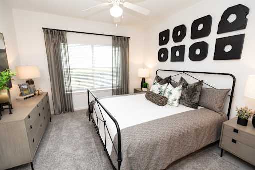 Luxury Bedroom at Lakeside Villas Apartments, Hampton, GA, 30228