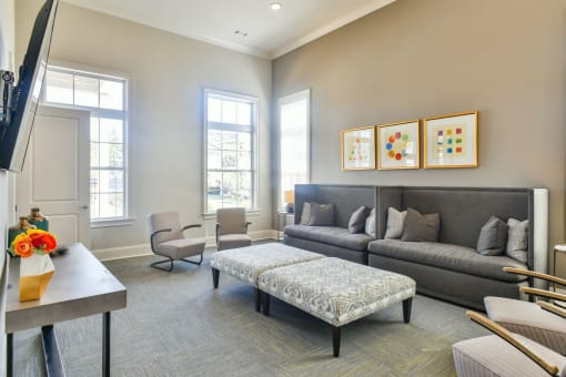 Media room at Meridian Park in Collierville, TN 38017